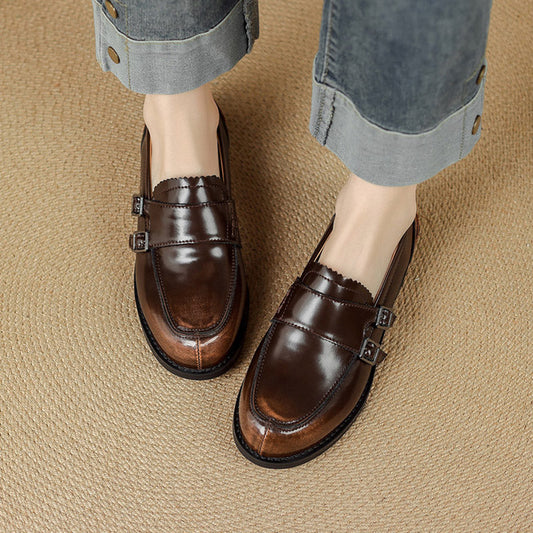 Kiona Genuine Leather Loafers