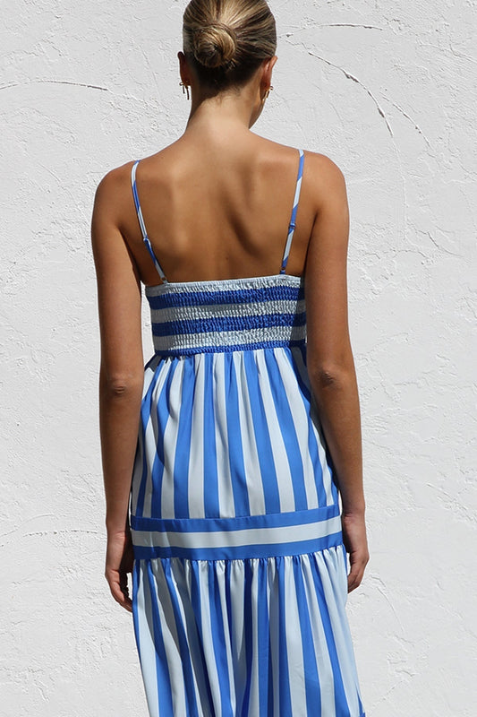 Elodi Vore™ |  Striped Maxi Summer Dress