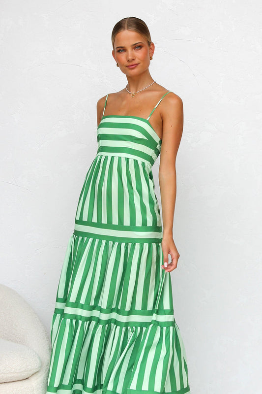 Elodi Vore™ |  Striped Maxi Summer Dress