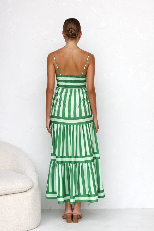 Elodi Vore™ |  Striped Maxi Summer Dress