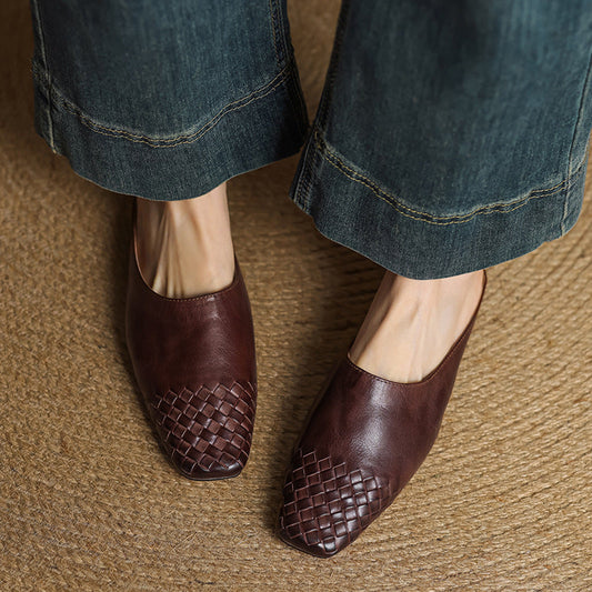 Velsa Genuine Leather Mules