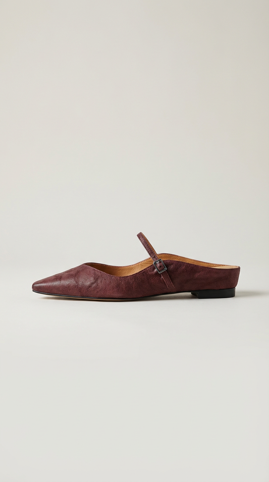 Amelier Leather Mules