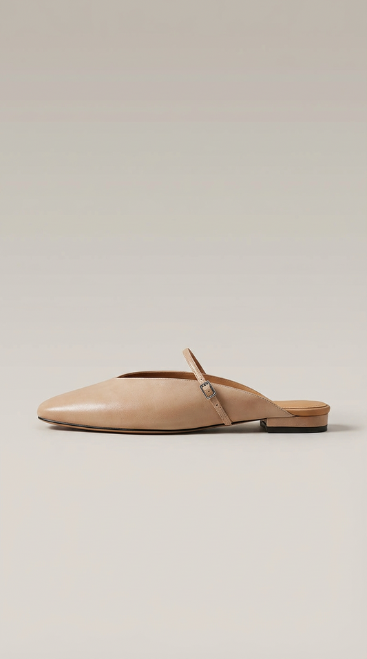 Marisol Genuine Leather Mules