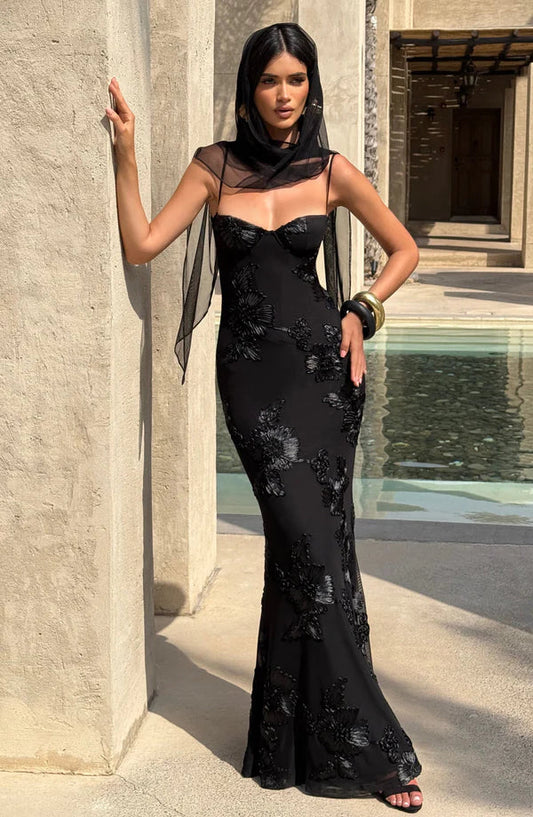 DERENIZEL | ROVÉNA Maxi Dress